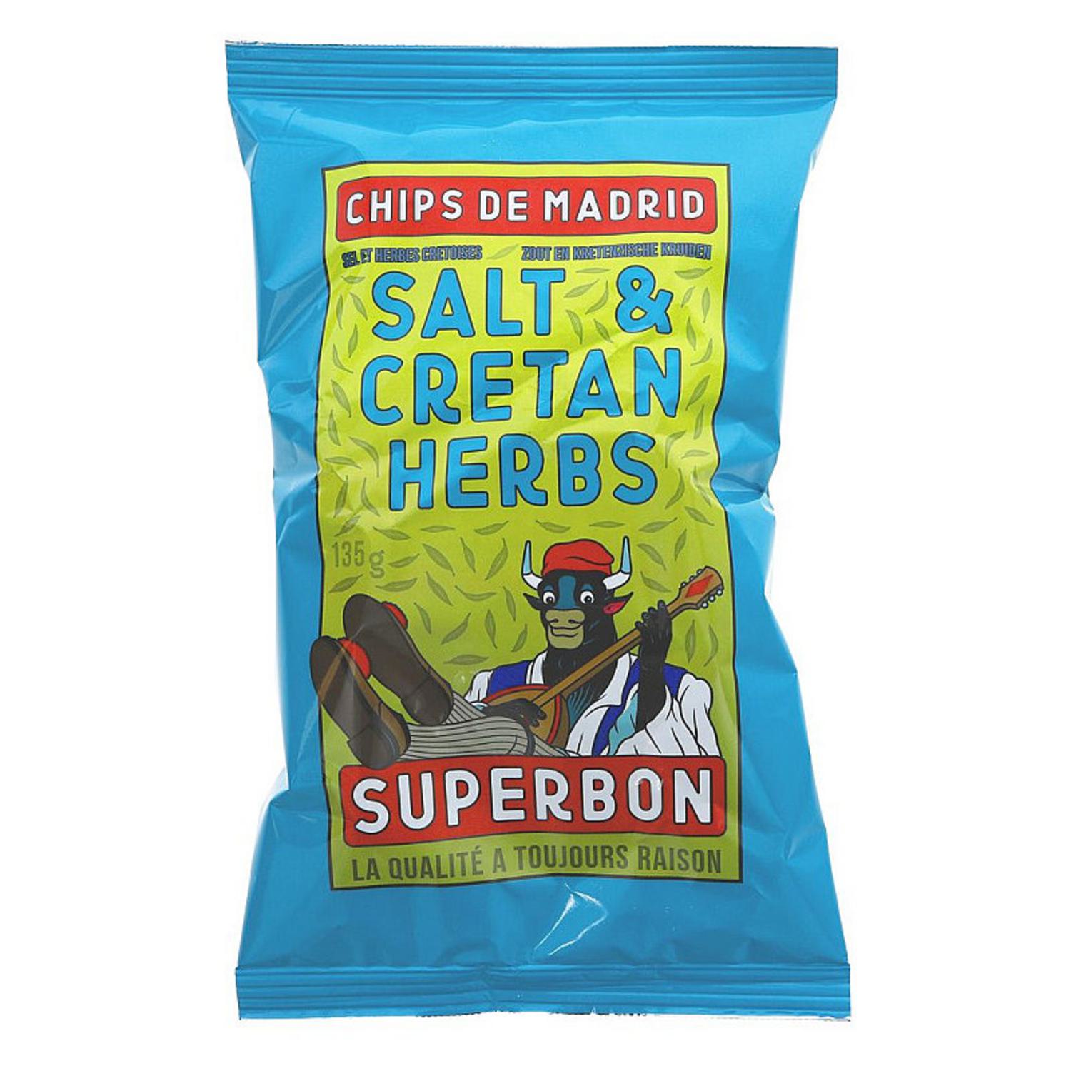 Salt and Cretan Herbs Crisps